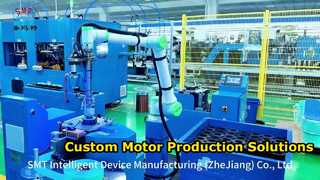 Kundenspezifische Lösungen für Produktionslinien für Elektromotoren